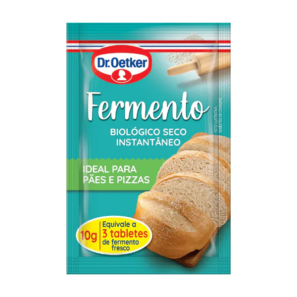 Fermento Biológico em Pó Dr Oetker - 10gr - Imagem 1