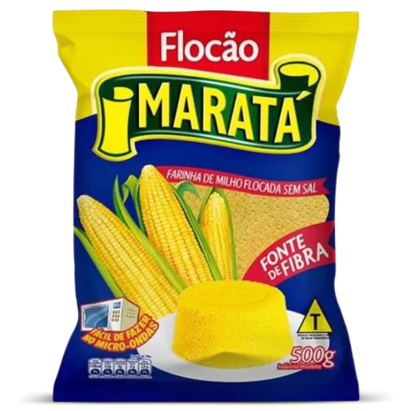 Flocão de Milho Marata - 500gr - Imagem 1