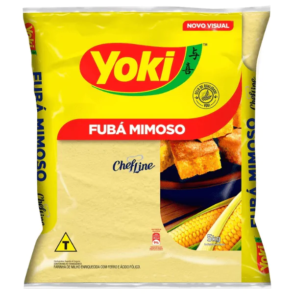 Fubá de Milho Mimoso Yoki - 500gr - Imagem 1