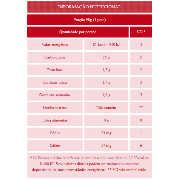 Bebida Láctea Elegê Morango/Ameixa - 540gr - Imagem 2