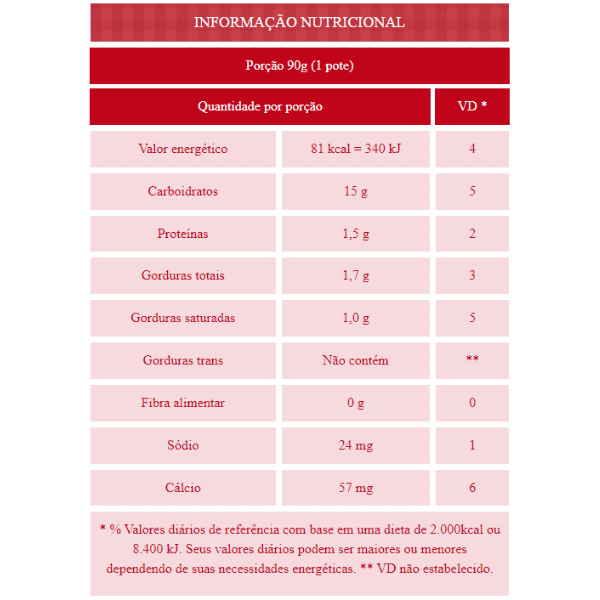 Bebida Láctea Elegê Morango/Coco - 540gr - Imagem 2