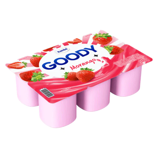 Bebida Láctea Goody  Morango - 540gr - Imagem 1