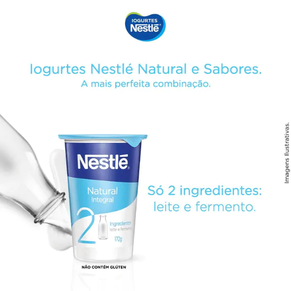 Iogurte Nestle Natural - 170gr - Imagem 2