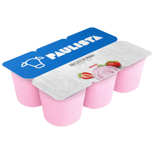 Iogurte Paulista Polpa Frutas - 510gr - Imagem 1