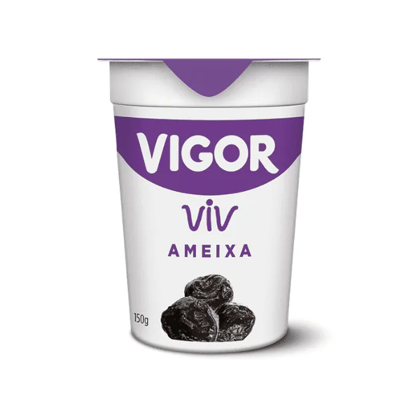 Iogurte Vigor Natural Ameixa - 150gr - Imagem 1