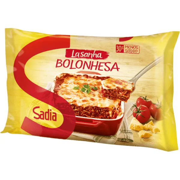 Lasanha Congelada Sadia Bolonhesa - 600gr - Imagem 1