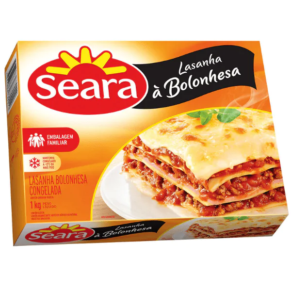 Lasanha Congelada Seara Bolonhesa - 600G - Imagem 1