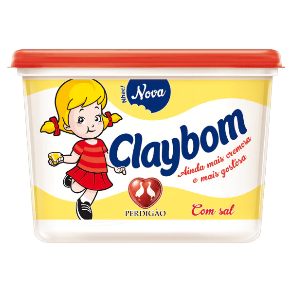 Margarina Claybom Com Sal - 500gr - Imagem 1