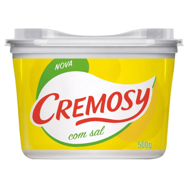 Margarina Cremosy Com Sal - 500gr - Imagem 1