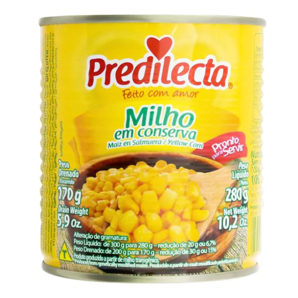 Milho Predilecta Lata - 170gr - Imagem 1