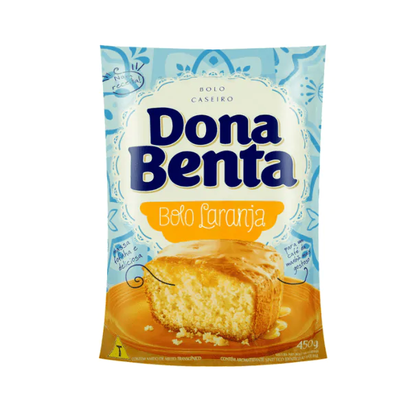 Mistura Bolo Dona Benta Laranja Pouch - 450G - Imagem 1