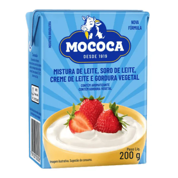 Mistura Láctea Creme de Leite Mococa - 200gr - Imagem 1