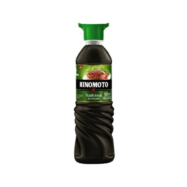 Molho Shoyu Hinomoto Pet - 500Ml-1 Molho Shoyu Hinomoto Frasco - 500ml - Imagem 1