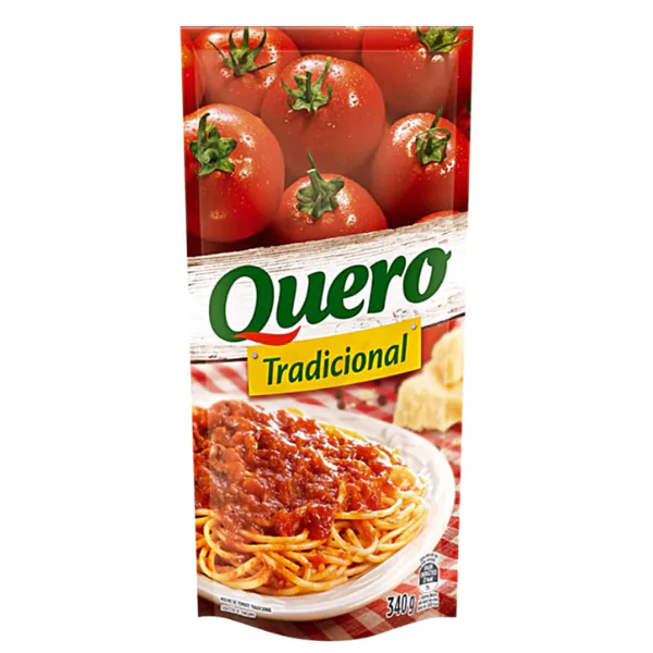 Molho de Tomate Quero Tradicional - 300gr - Imagem 1