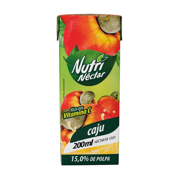 Nectar Nutri Caju - 200Ml-1 Néctar de Caju Nutri Néctar - 200Ml - Imagem 1