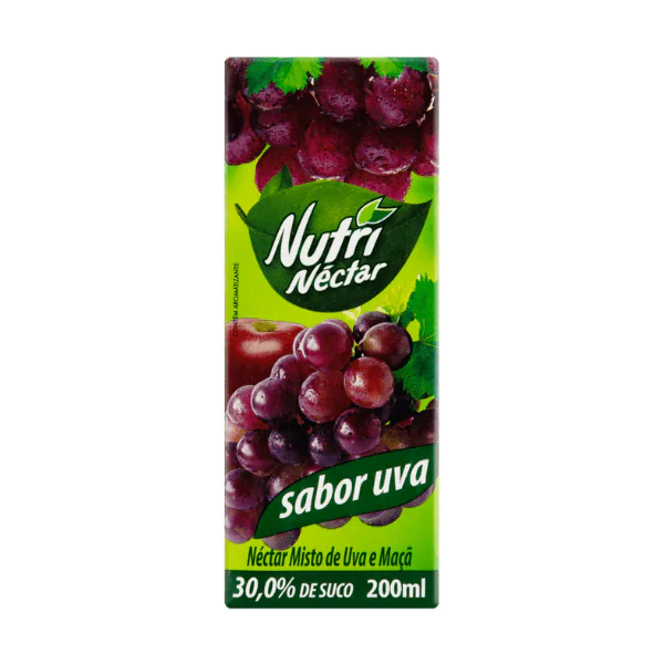 Nectar Nutri Uva - 200Ml-12 Néctar de Uva Nutri Néctar - 200Ml - Imagem 1