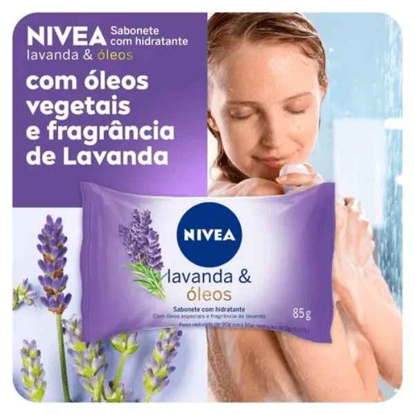 Sabonete Nivea Lavanda - 85gr - Imagem 3