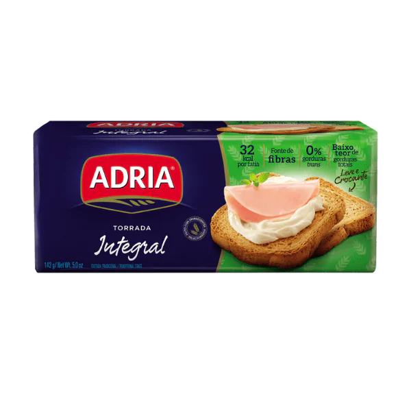 Torrada Adria Integral - 142gr - Imagem 1