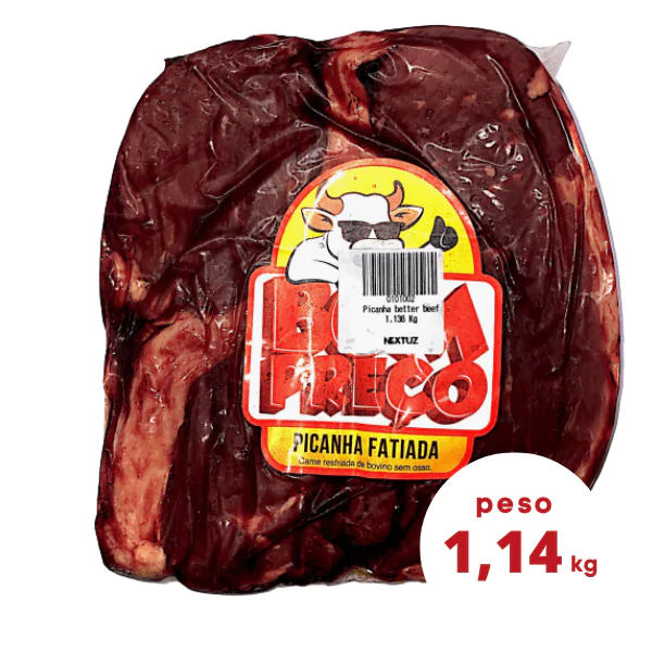 Picanha Fatiada BetterBeef -  1,136 Kg - Imagem 1