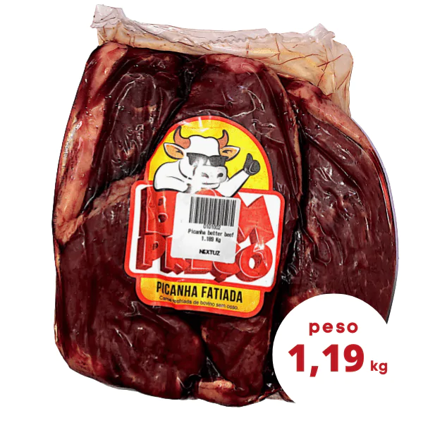 Picanha Fatiada BetterBeef - 1,189 Kg - Imagem 1