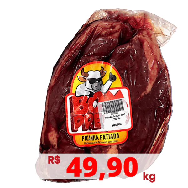 Picanha Fatiada BetterBeef -  1,200 Kg - Imagem 1