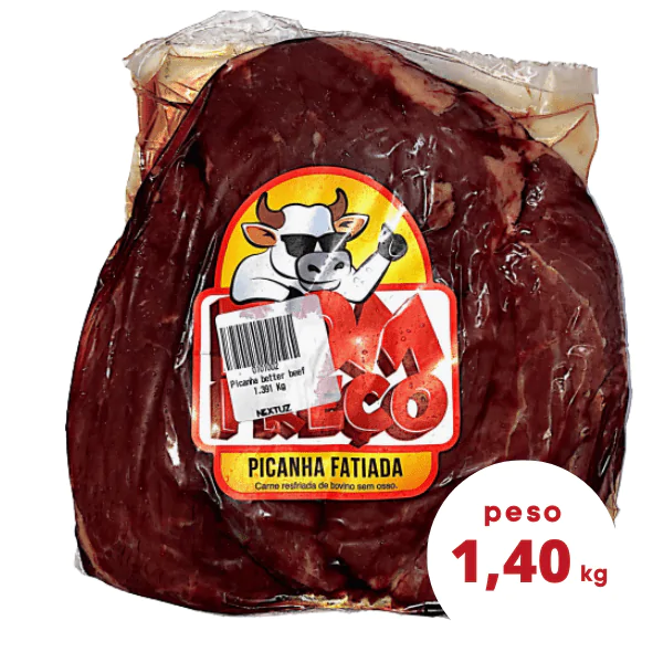 Picanha Fatiada BetterBeef -  1,391 Kg - Imagem 1