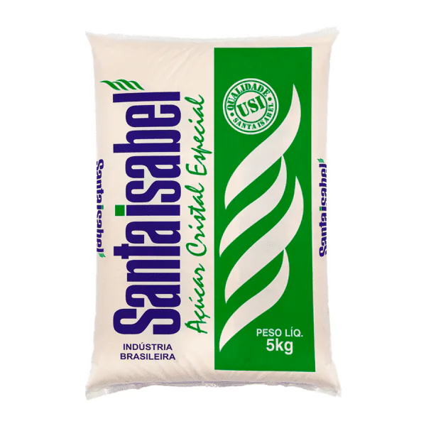 Açúcar Cristal Santa Isabel - 5Kg*