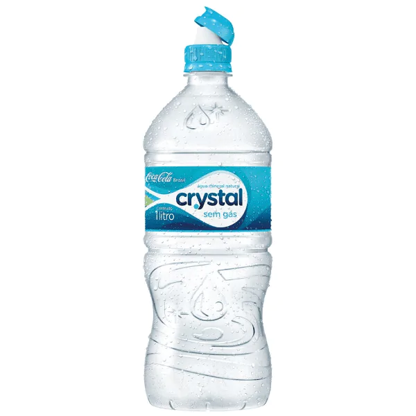Água Mineral Sem Gás Crystal - 1L - Imagem 1