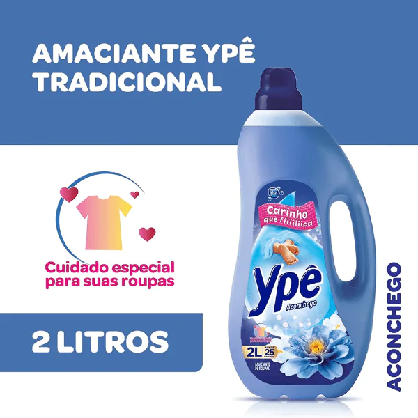 Amaciante Ypê Aconchego Frasco - 2L - Imagem 2