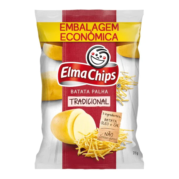 Batata Palha Elma Chips - 215G - Imagem 1