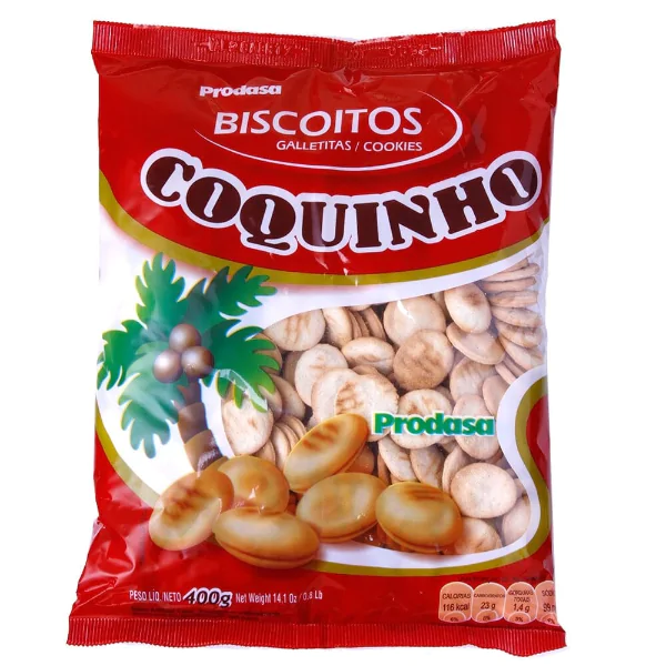 Biscoito Coquinho Prodasa - 400G - Imagem 1