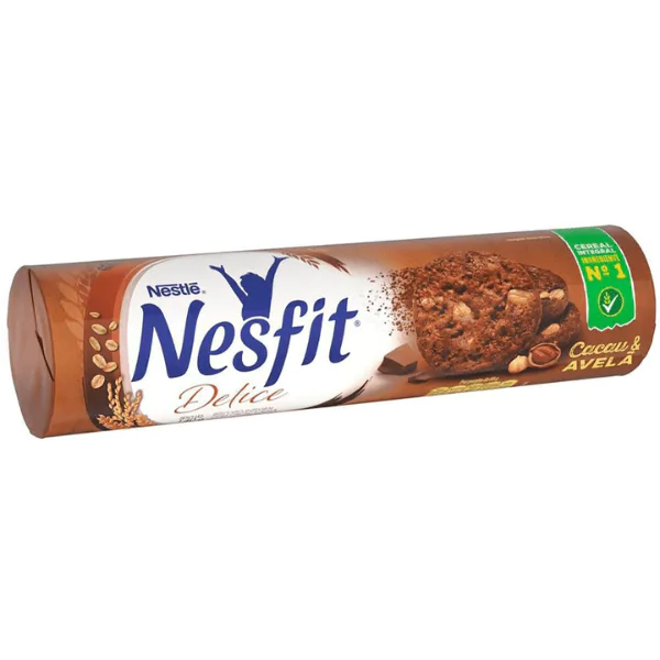 Biscoito Nestlé Nesfit Cacau e Avelã - 140gr - Imagem 2
