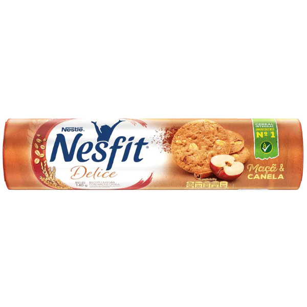 Biscoito Nesfit Maçã e Canela - 140gr - Imagem 1