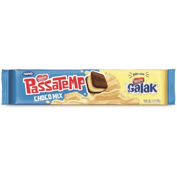 Biscoito Passatempo Chocolate Galak - 96gr - Imagem 2