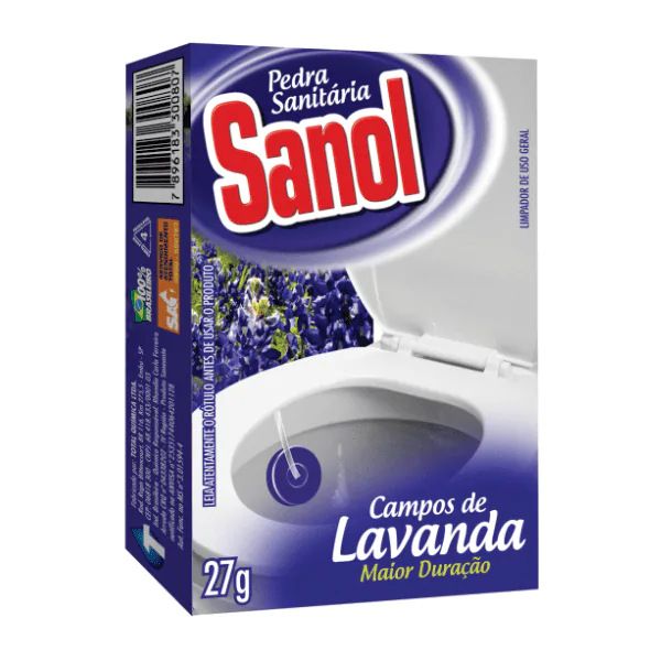 Bloco Sanitário Sanol Lavanda - 1und - Imagem 1