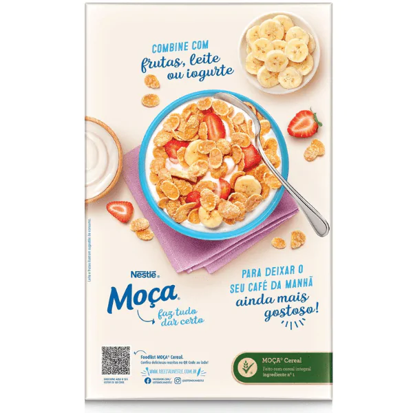 Cereal Matinal Moça Flakes - 230gr - Imagem 2