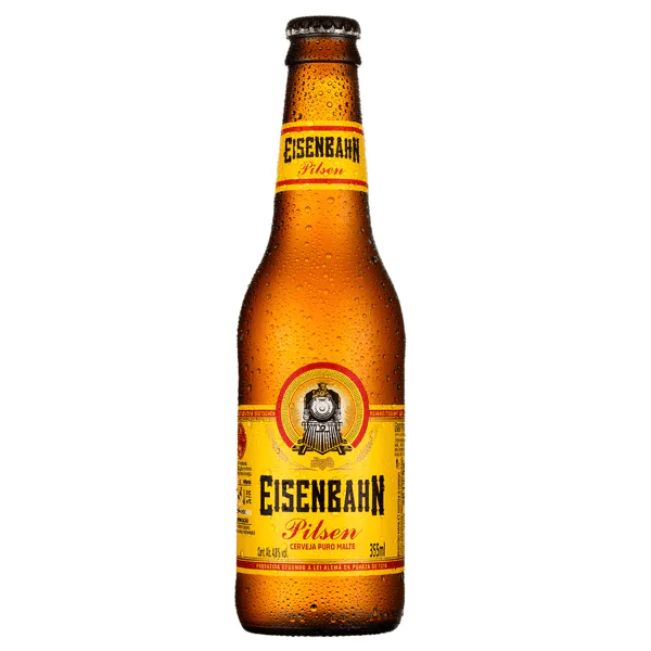 Cerveja Eisenbahn Puro Malte Pilsen  Long Neck - 355ml - Imagem 1