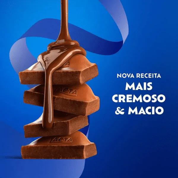 Barra de Chocolate Lacta Ao Leite - 80gr - Imagem 3