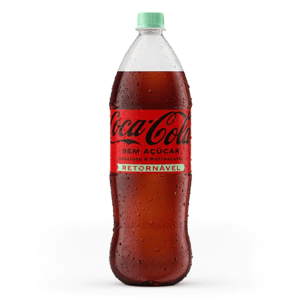 Refrigerante Coca Cola Zero Retornável - 2L