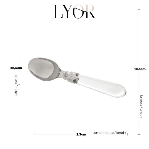 Colher Sorvete Lyor Inox Destiny - 20cm - Imagem 5
