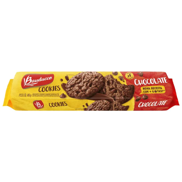 Cookie Bauducco Chocolate  - 80gr - Imagem 1