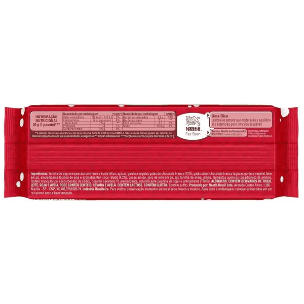 Cookie Nestlé Prestígio Gotas Chocolate - 60gr - Imagem 2