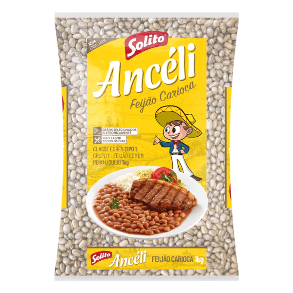 Feijão Carioca Tipo 1 Anceli - 1Kg* - Imagem 1