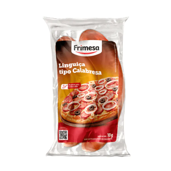 Linguiça Calabresa Frimesa - 0,370 Kg - Imagem 1