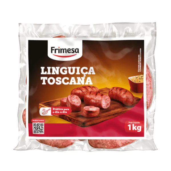 Linguiça Toscana Frimesa - 1Kg-1 Linguiça Toscana Frimesa - 1Kg - Imagem 1