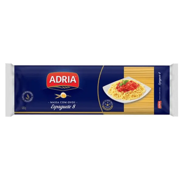 Macarrão Espaguete Adria - 500gr - Imagem 1