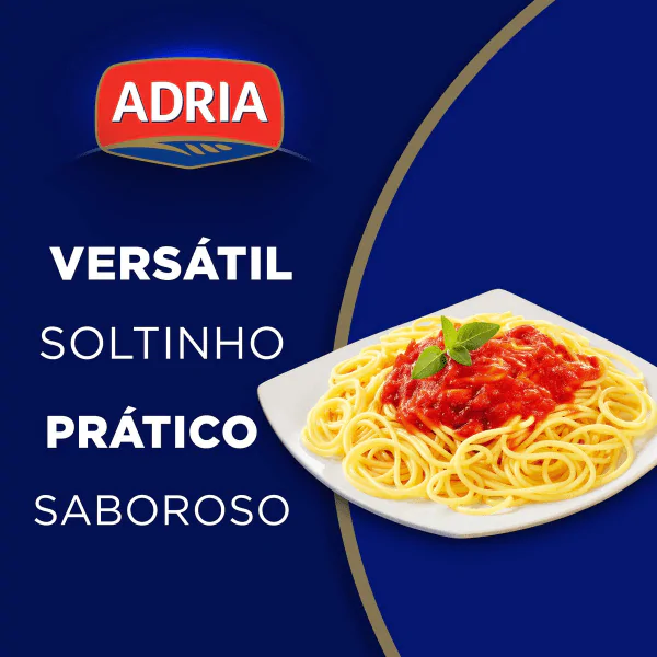 Macarrão Fidelinho 10 Adria com Ovo - 500gr - Imagem 2