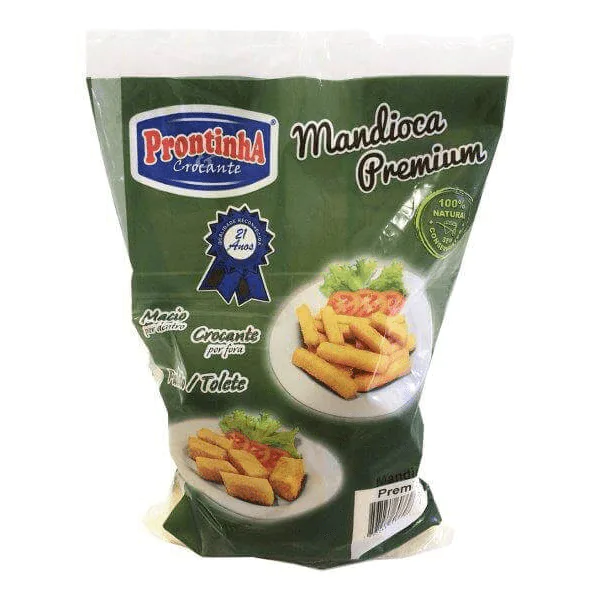 Mandioca Congelada Prontinha - 1,050Kg-1 Mandioca Premium Congelada Prontinha - 1,050Kg - Imagem 1