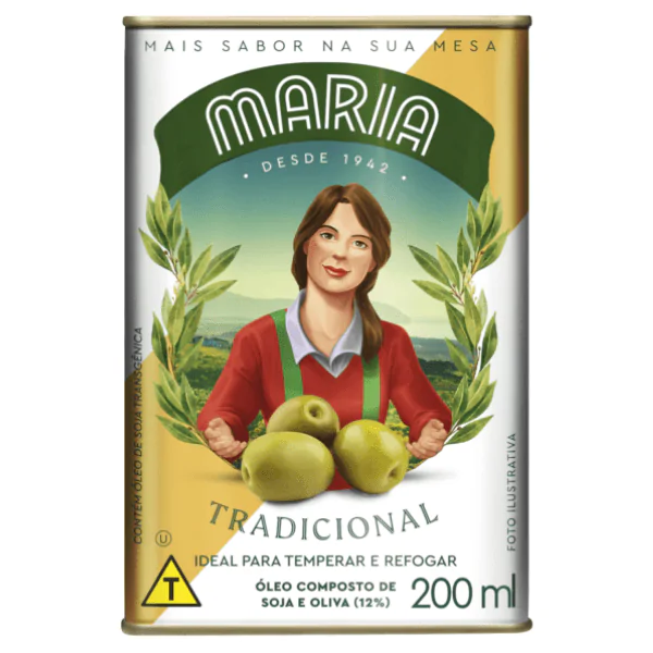 Óleo Composto Maria Tradicional Lata - 500ml - Imagem 1