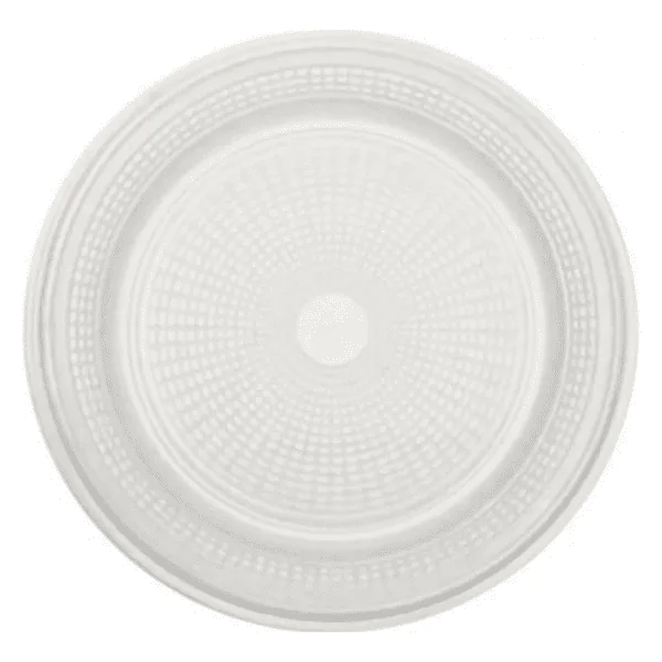 Prato Descartável Bio Trik 20Cm Branco - 10und